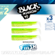 Fiiish Black Minnow nº2 - 90mm - X3 Corps