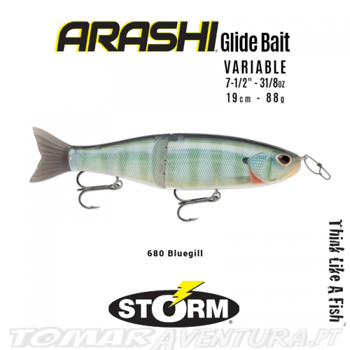 Swimbait Storm Arashi Glide Bait