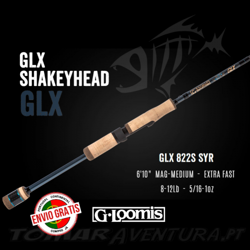 Cana Spinning G-Loomis GLX 822S  SYR  6´10"