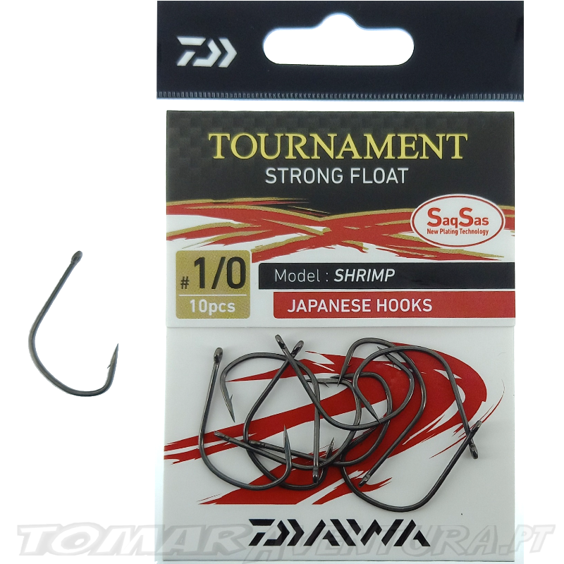 Anzois Daiwa Tournament SS Strong Float Shrimp