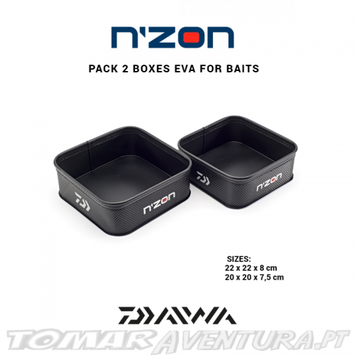 Daiwa N´Zon Set 2 Bolsas Eva Iscos