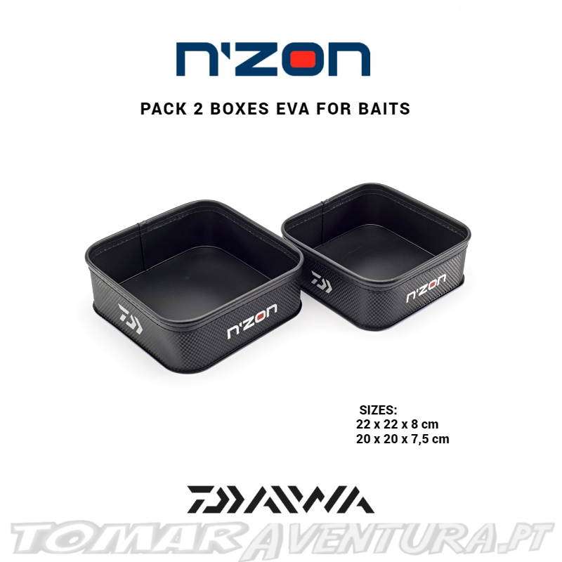 Daiwa N´Zon Set 2 Bolsas Eva Iscos