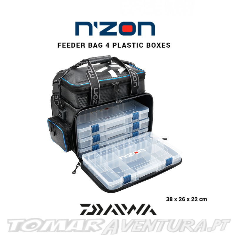 Daiwa N´ZON Saco Feeder 4 caixas L