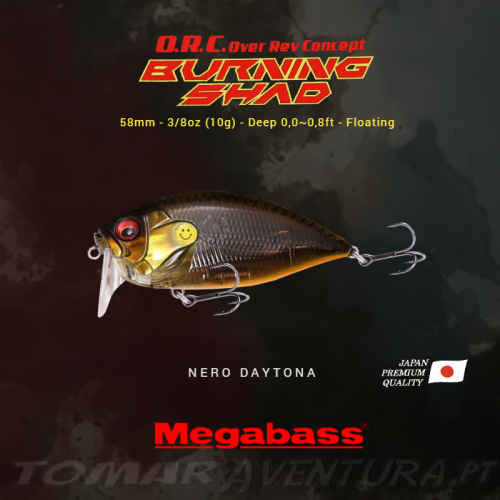 Megabass ORC Burning Shad