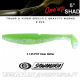 Amostra Sawamura One´up Shad 5"