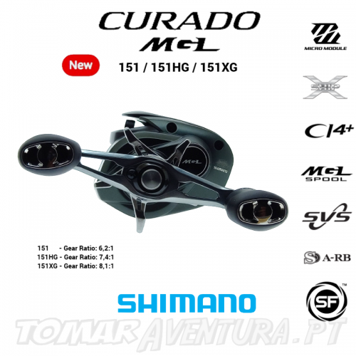 Shimano Curado K MGL 151
