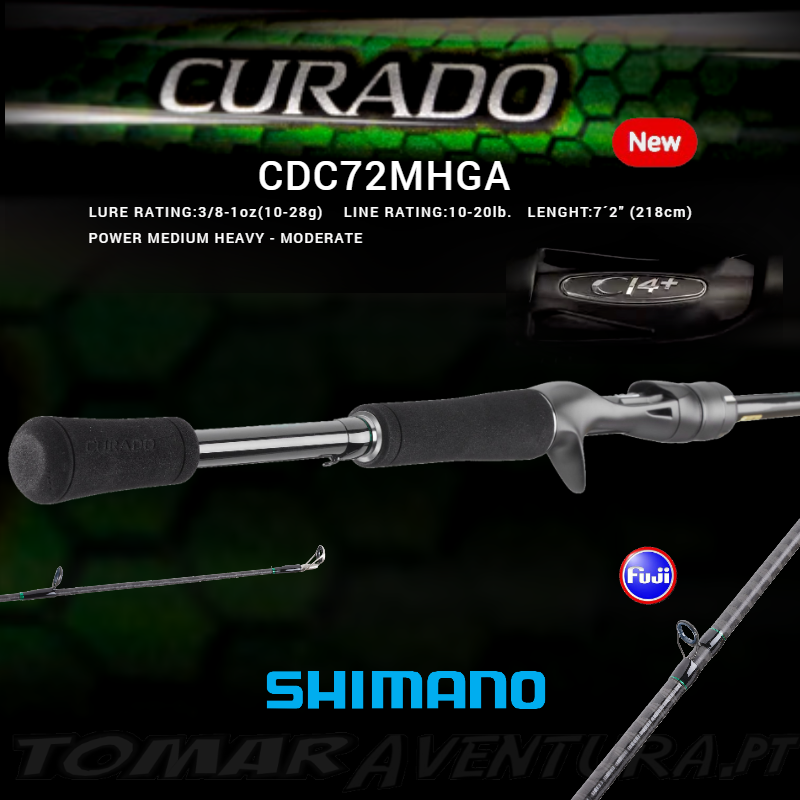 Cana Baitcasting Curado USA 7´2" MH Moderate