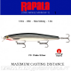 Rapala MaxRap® Long Range Minnow