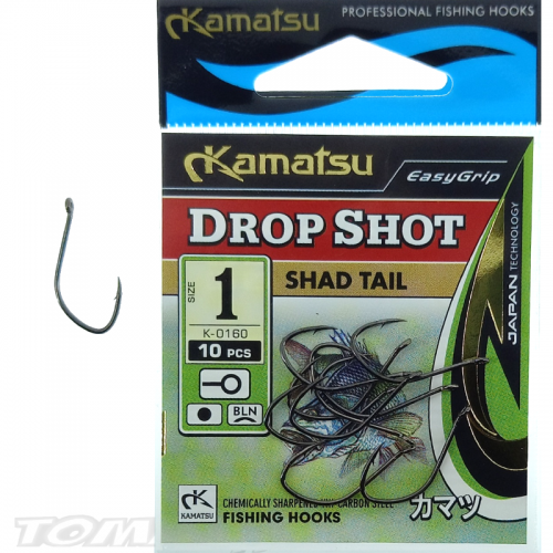 Anzois Kamatsu Drop Shot Shad Tail