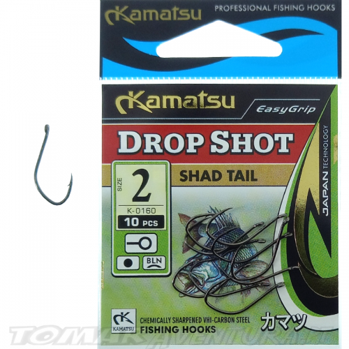 Anzois Kamatsu Drop Shot Shad Tail