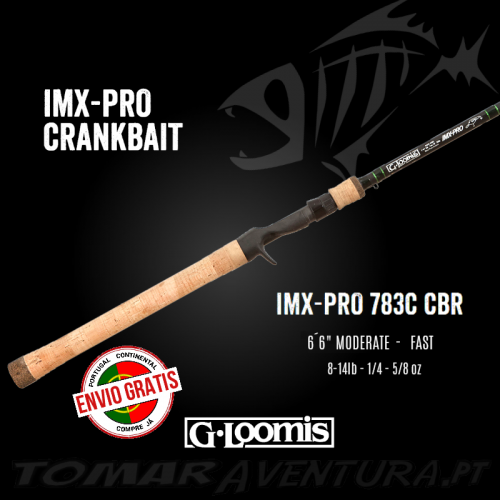 Cana Baitcasting G-Loomis IMX-PRO 783C CBR 6´6"