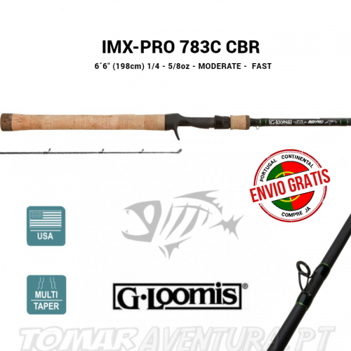 Cana Baitcasting G-Loomis IMX-PRO 783C CBR 6´6"