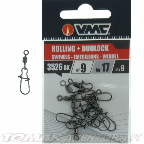 Destorcedor VMC 3526BK Black Rolling With Duolock