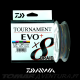 Linha Daiwa Tournament x8 Braid EVO+ Multi Color 300m