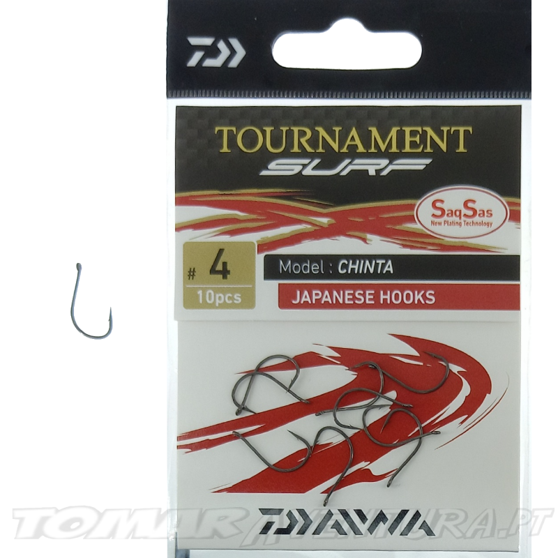 Anzois Daiwa Tournament Surf SaqSas Chinta