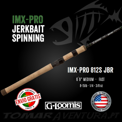 Cana Spinning G-Loomis IMX-Pro 812S JBR 6´9" Jerkbaits