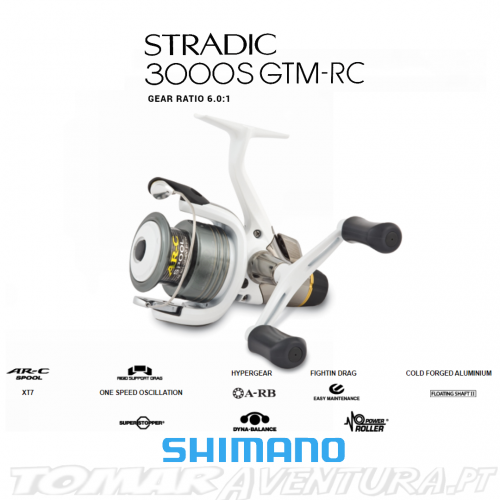 Carreto Shimano Stradic 3000S GTM-RC