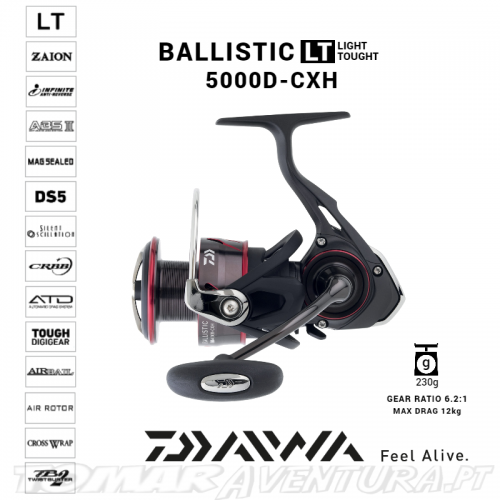 Daiwa Ballistic LT 5000D-CXH