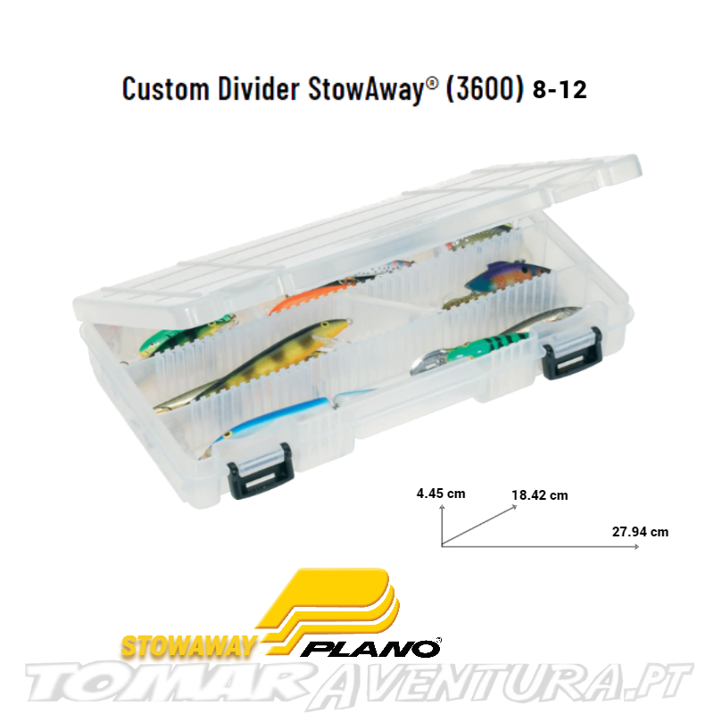 Box Plano 3600 CDS Stowaway Costum Dividers 8-12