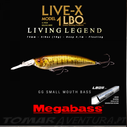 Megabass Live-X Model 1