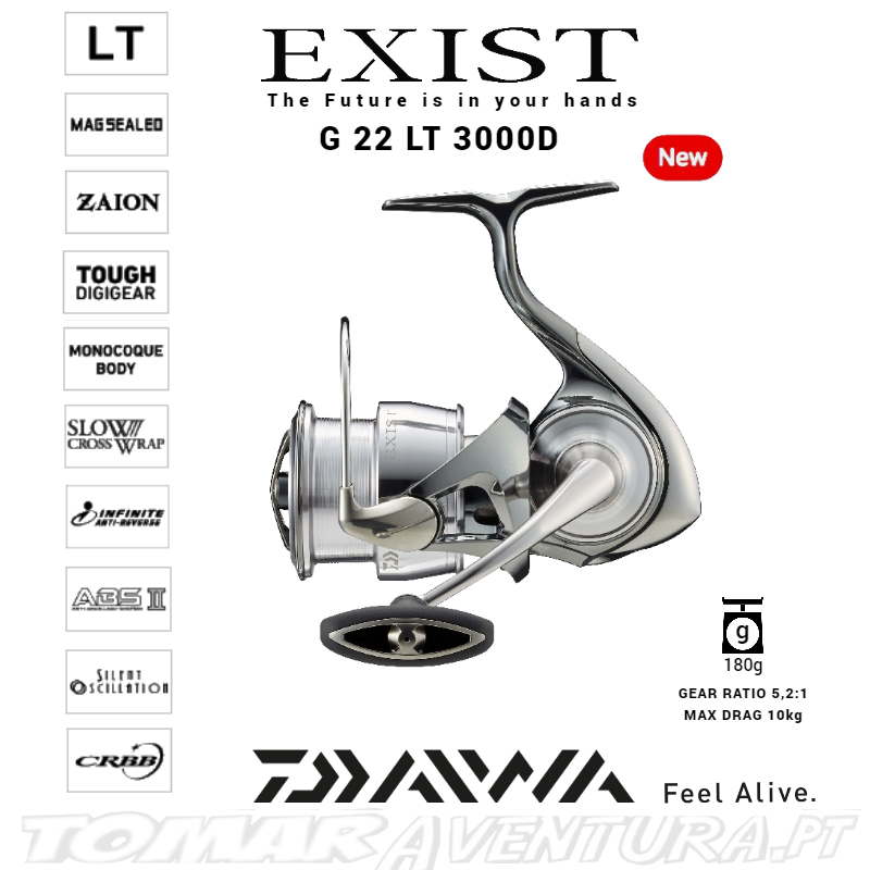 Daiwa Exist G 22 LT 3000D