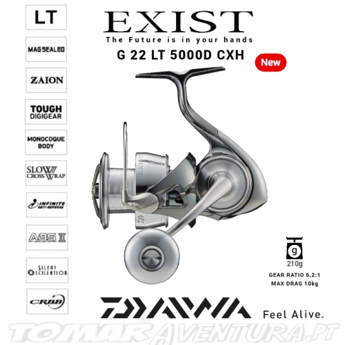 Daiwa Exist G 22 LT 5000D CXH