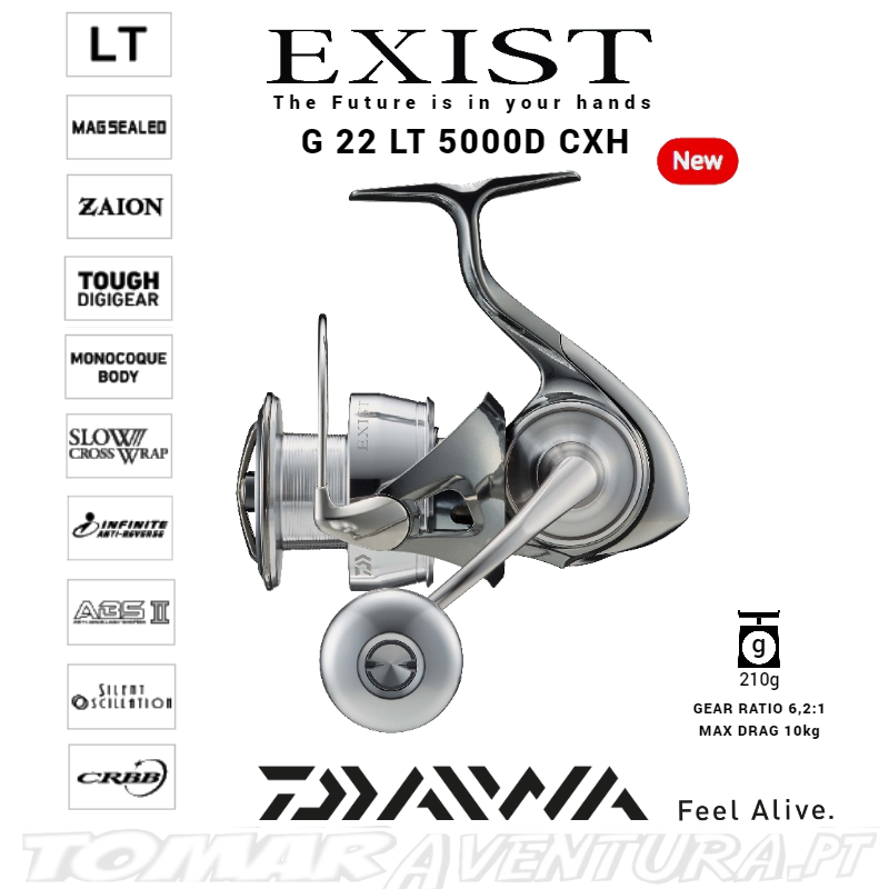 Daiwa Exist G 22 LT 5000D CXH