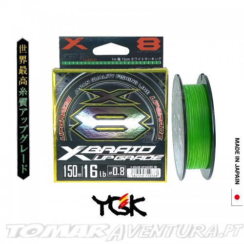 YGK X Braid Upgrade X8 PE 150m