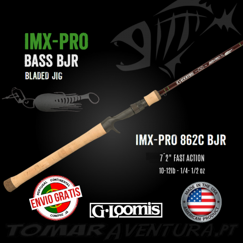 Cana Baitcasting G-Loomis IMX-Pro 862C BJR 7´2" Bladed Jig