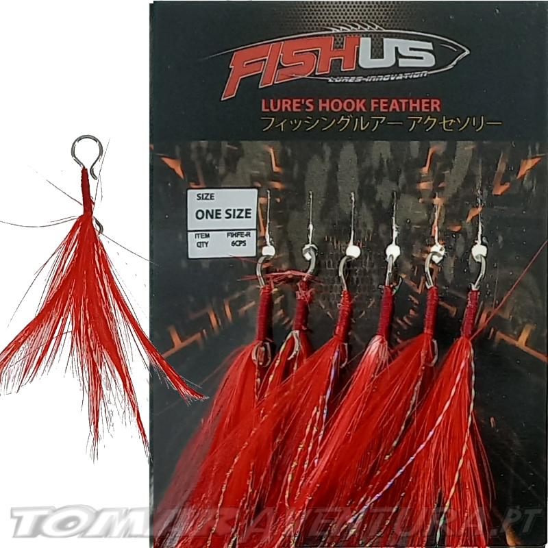 Fishus Lures Hook Feather