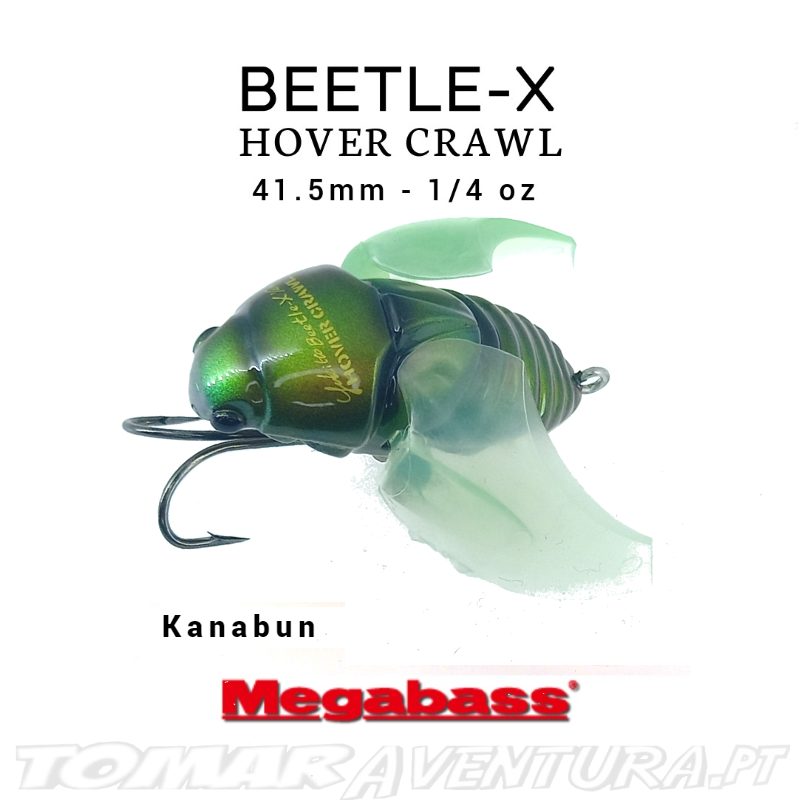 Amostra Megabass Beetle-X Hover Crawl
