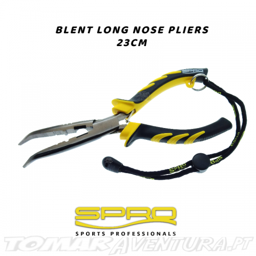 Alicate Spro Bent Long Nose Pliers