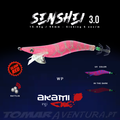 Squid Jig Akami Senshei 3,0
