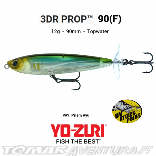 Amostra Yo-Zuri Prop F90