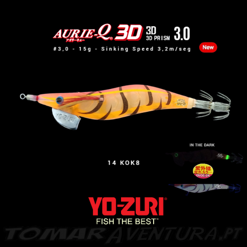 SQUID JIG YO-ZURI AURIE-Q 3D 3,0