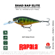 Rapala Shad Rap Elite 55