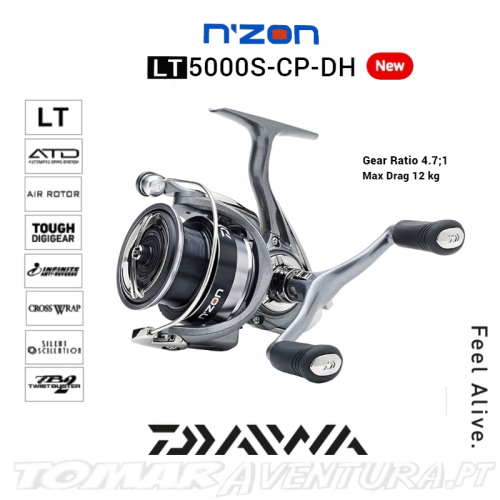 Carreto Daiwa N´Zon 20 LT 5000S-CP-DH