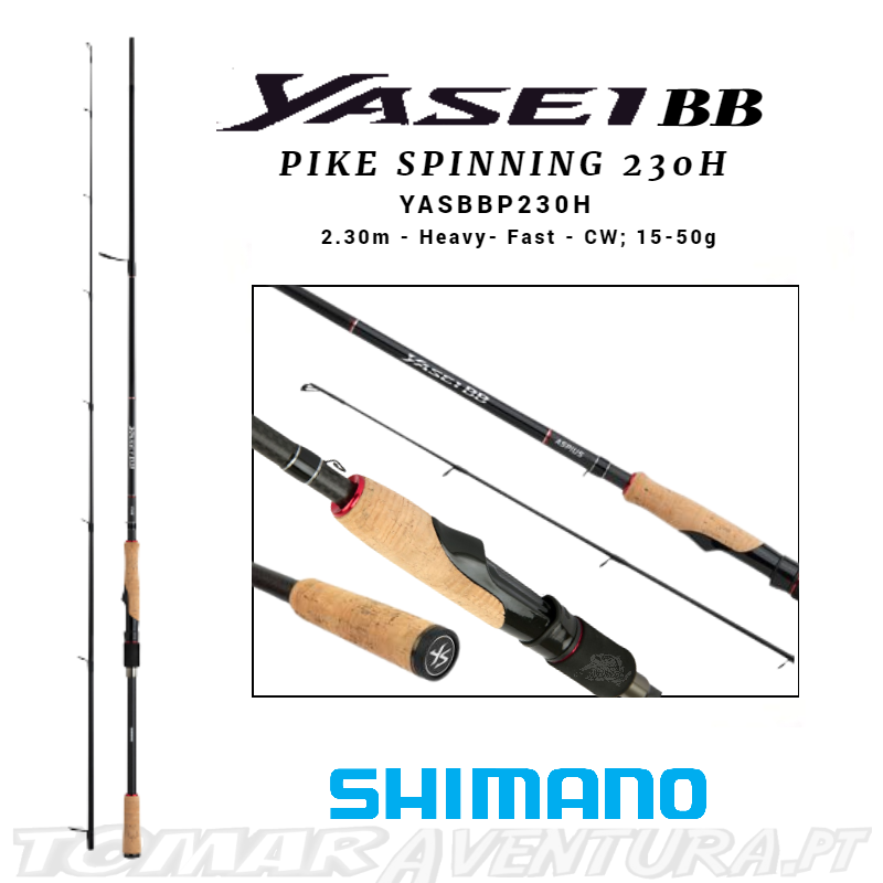 Cana Spinning Shimano Yasei BB Pike 2,30m 15-50g 2P