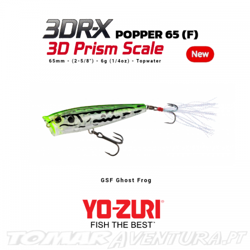 Yo-Zuri 3DR-X Popper 65F