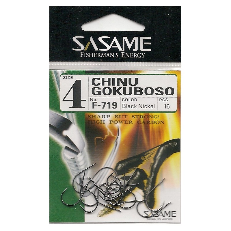 Anzois Sasame Chinu Gorkuboso F-719