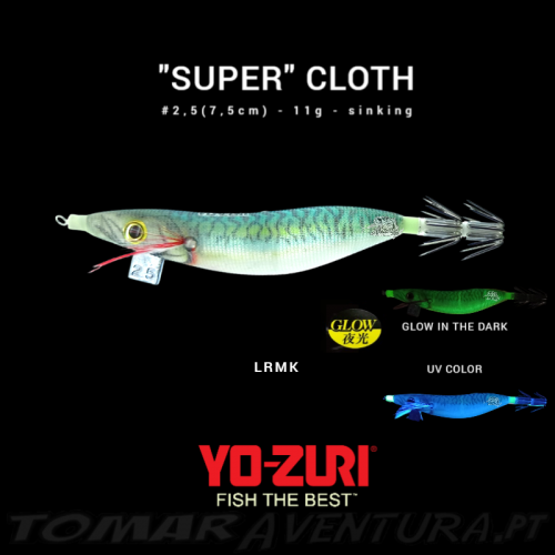 Yo-Zuri Squid Jig "Super" Cloth 2,5