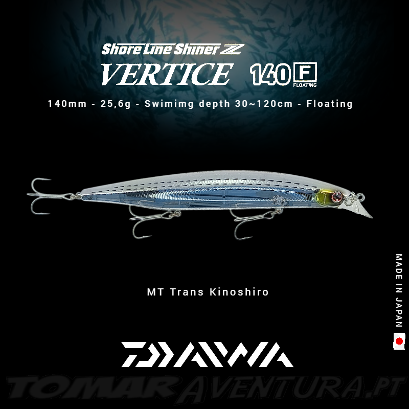 Daiwa Shoreline Shiner Z VERTICE 140F