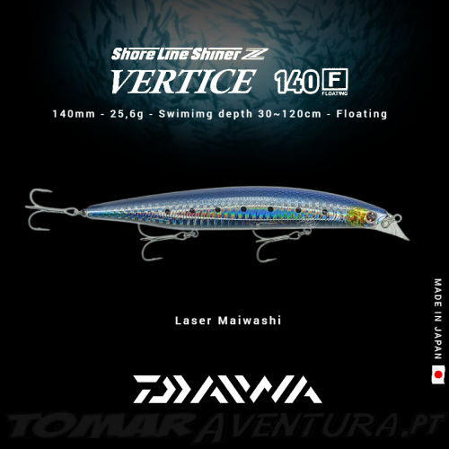 Daiwa Shoreline Shiner Z VERTICE 140F