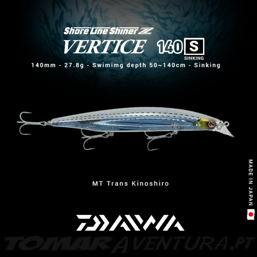 Daiwa Shore Line Shiner Z VERTICE 140S