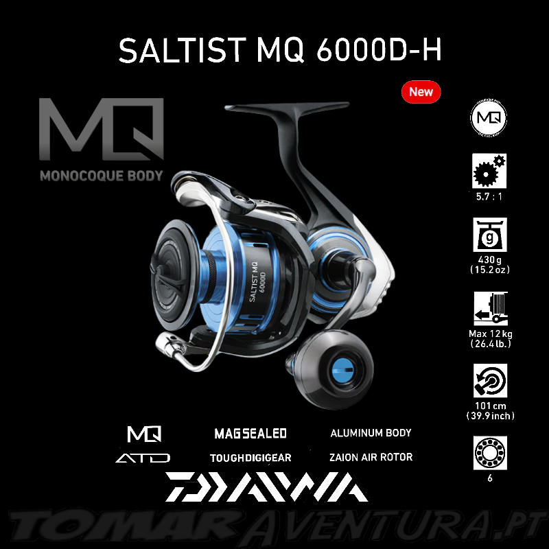 Daiwa Saltist MQ 6000D-H