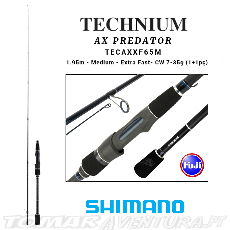 Cana Spinning Shimano Technium AXXF65M  (1+1pç)