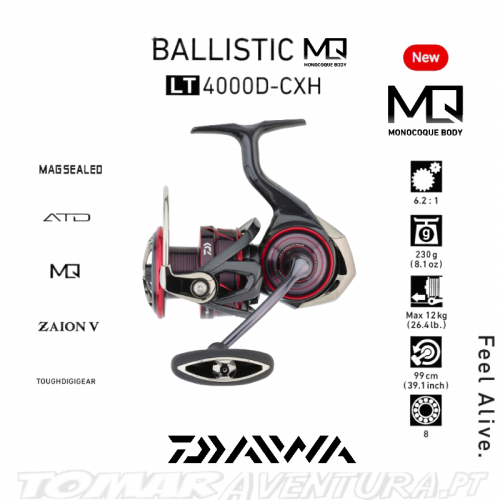 Daiwa Ballistic 21 MQ LT 4000D-CXH