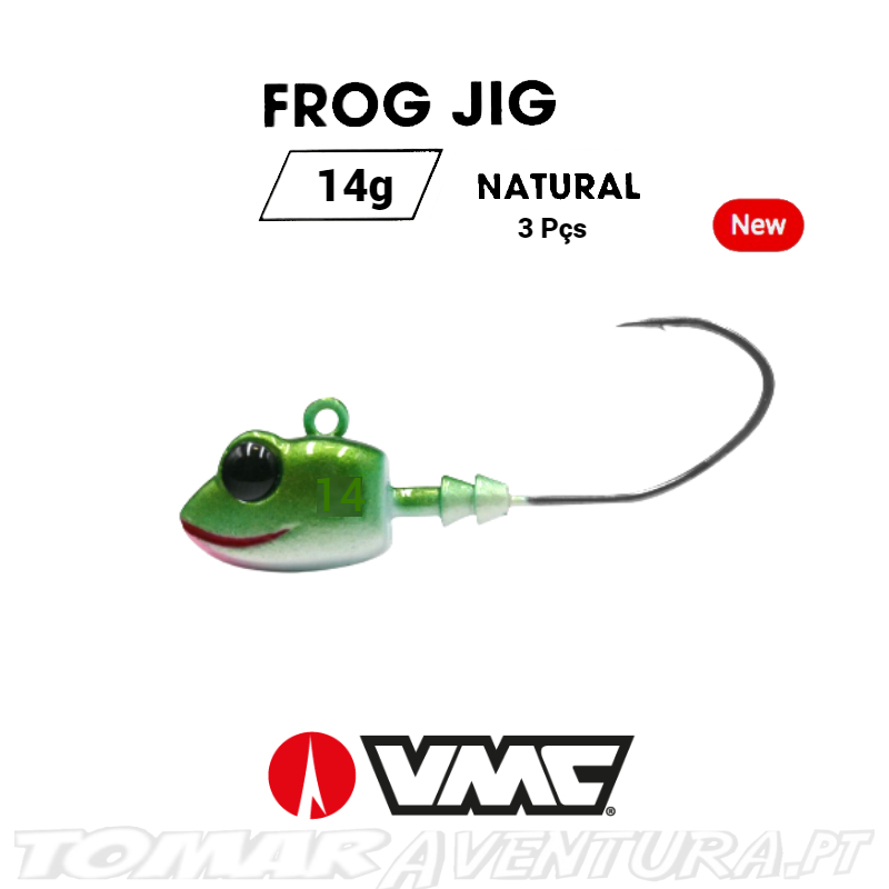 VMC Frog Jig Natural