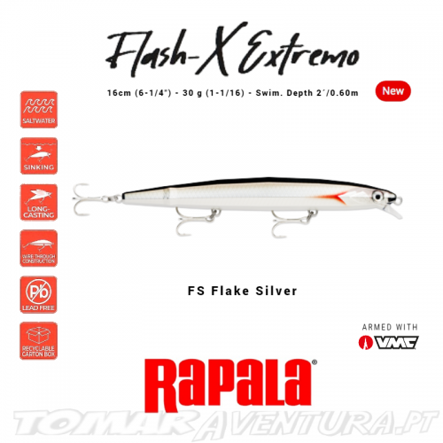 Rapala Flash X Extremo 16cm