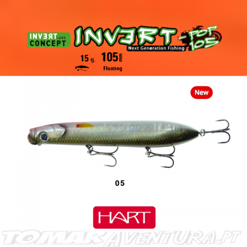 Hart Invert Pop 105mm-15g